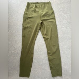 Lululemon green full length leggings
